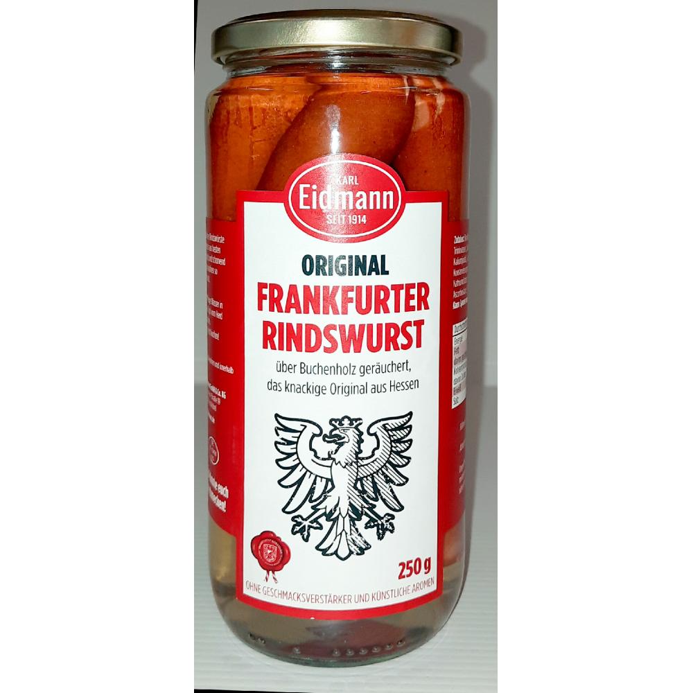 Produktabbildung keine Marke Eidmann Frankfurter Würstchen, 540 g