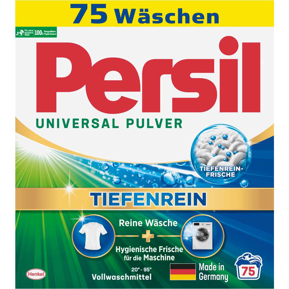 Produktabbildung Persil Universal-Waschmittel, Pulver, Tiefenrein