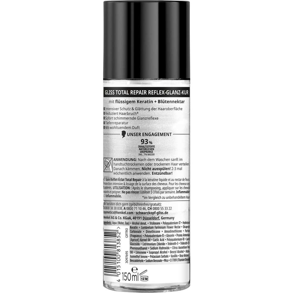 Produktabbildung Schwarzkopf Gliss Kur Reflex-Kur, Total Repair