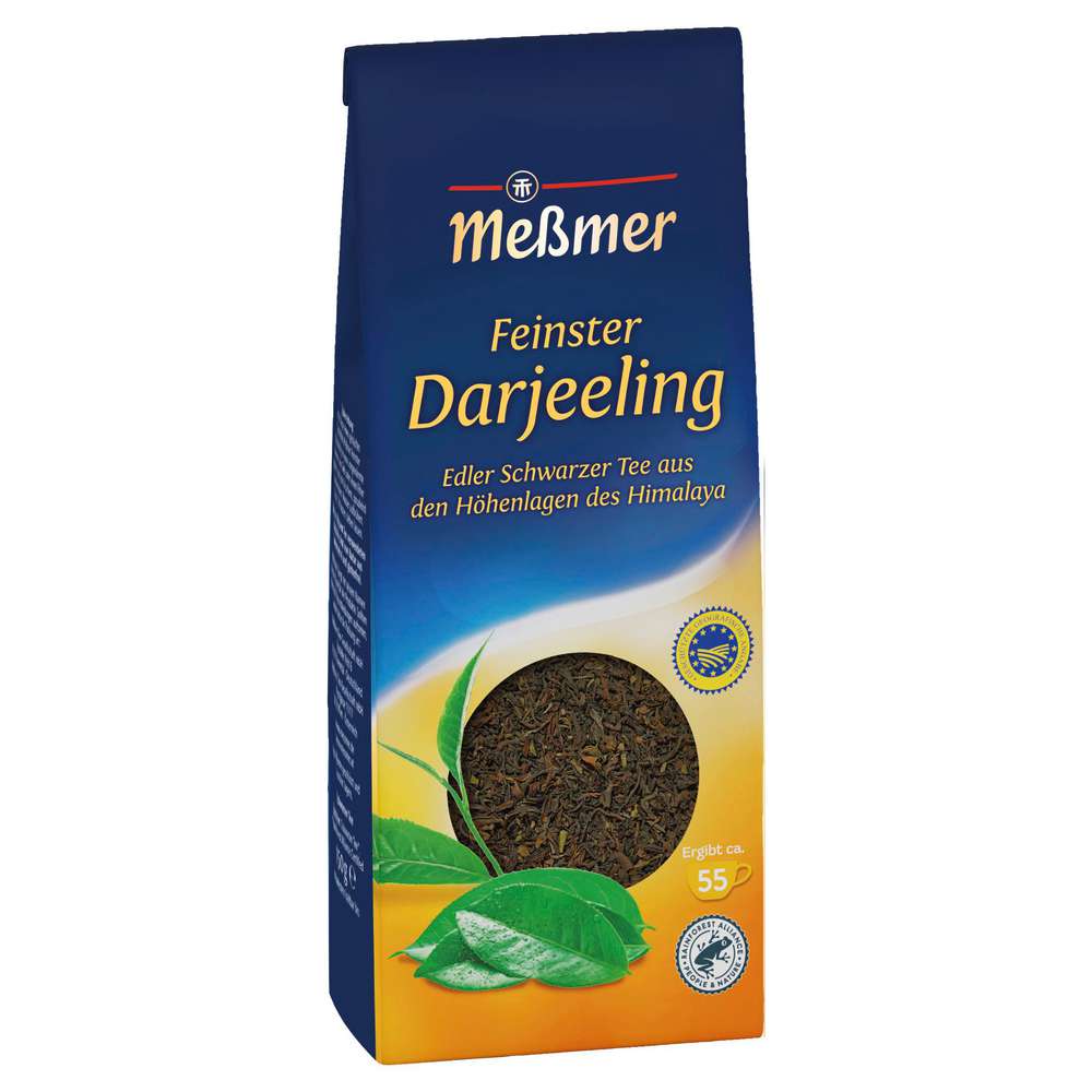 Produktabbildung Messmer Schwarzer-Tee Feinster Darjeeling, lose