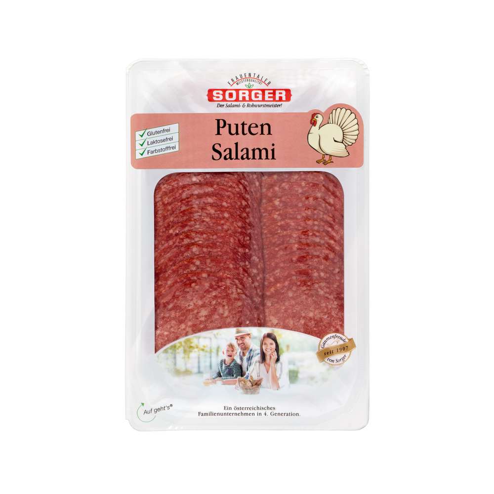 Produktabbildung Sorger Putensalami