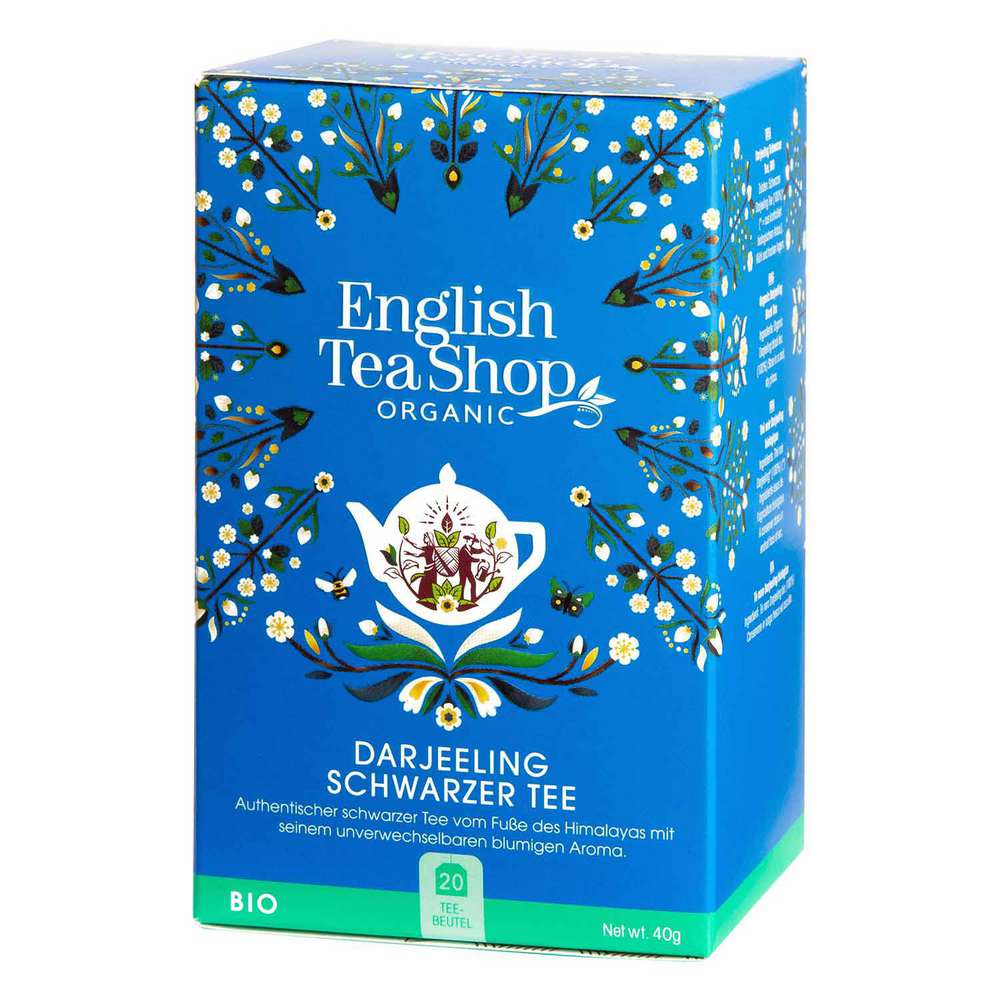 Produktabbildung English Tea Shop Bio Te Organic, Darjeeling Schwarzer Tee