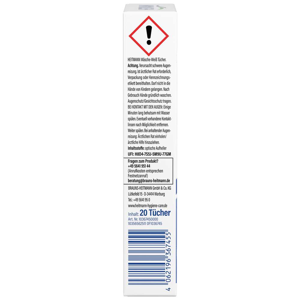 Produktabbildung Heitmann Wäscheweiss-Tücher