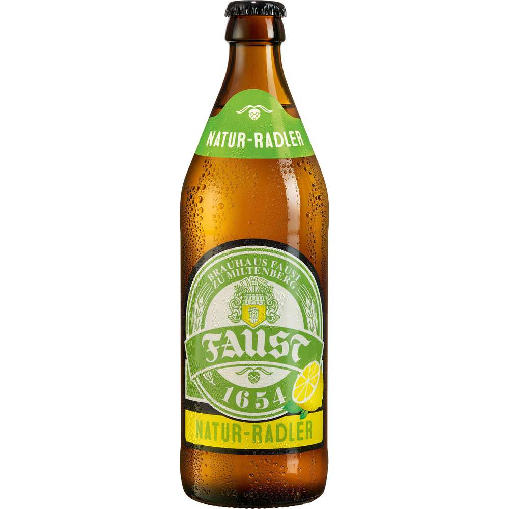 Produktabbildung Faust Biermischgetränk, Radler 2,5%