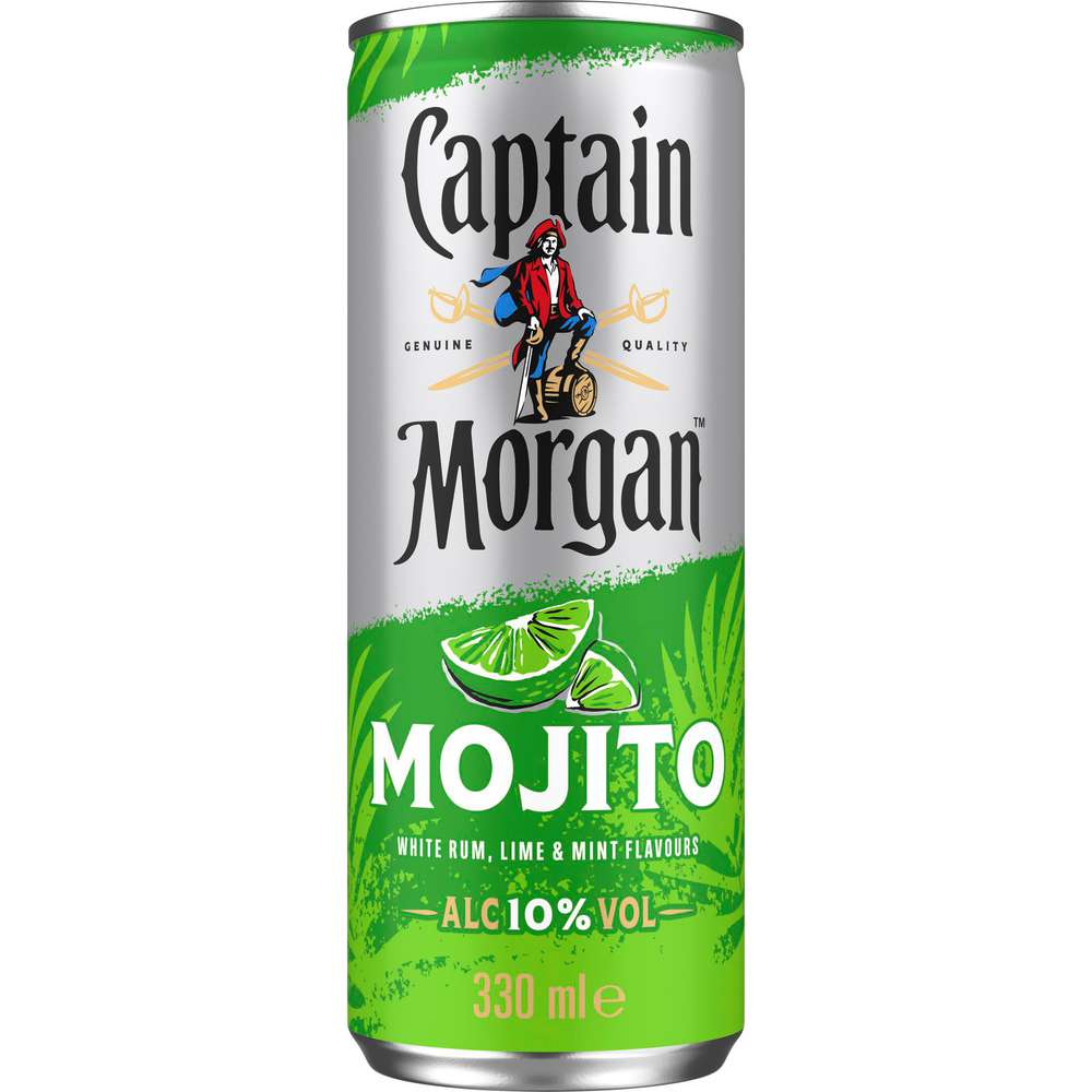 Produktabbildung Captain Morgan Mojito 10%