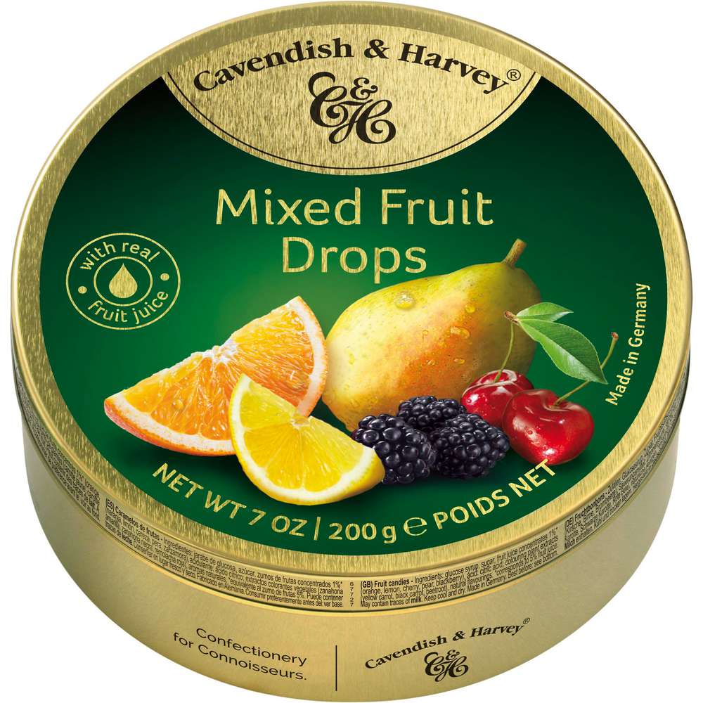 Produktabbildung Cavendish & Harvey Mixed Fruit Drops 