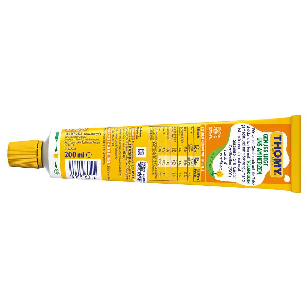 Produktabbildung Thomy Delikatess Mayonnaise