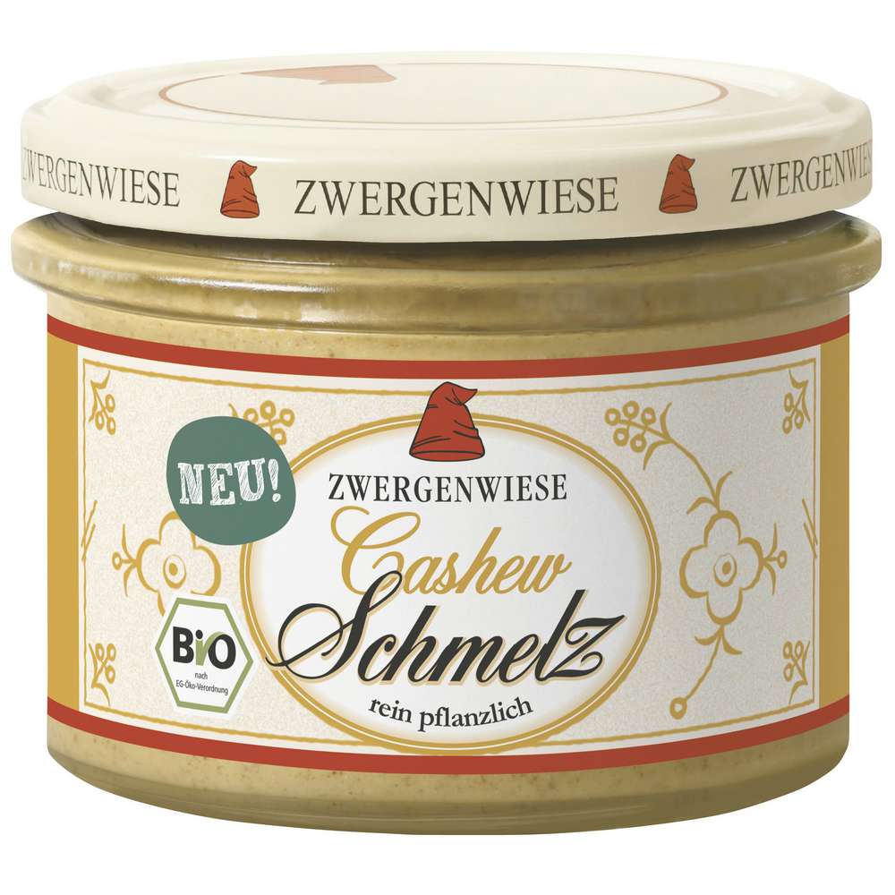 Produktabbildung Zwergenwiesen Bio Brotaufstrich Cashew-Schmelz