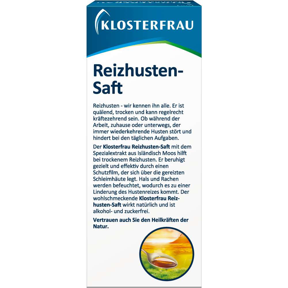 Produktabbildung Klosterfrau Reizhusten-Saft