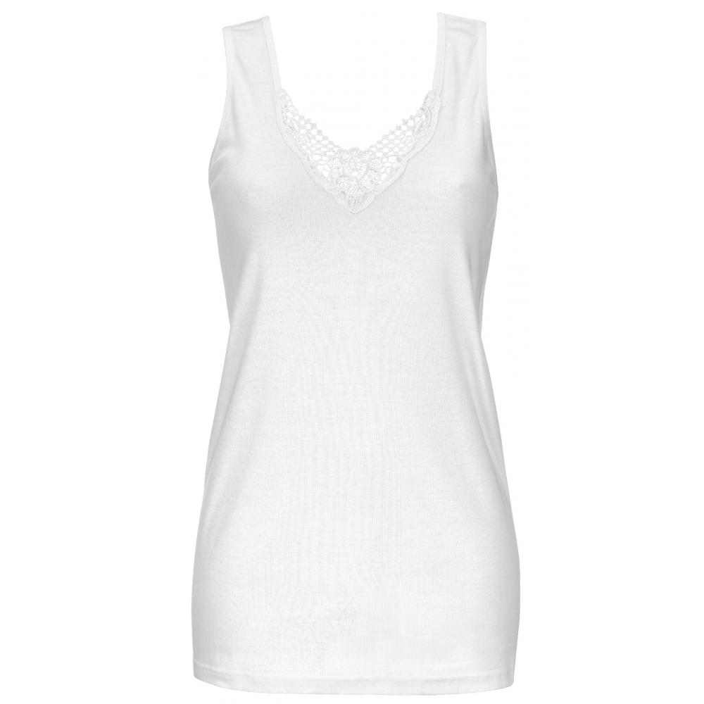 Produktabbildung keine Marke Damen-Achselhemden, je 4er-Pack