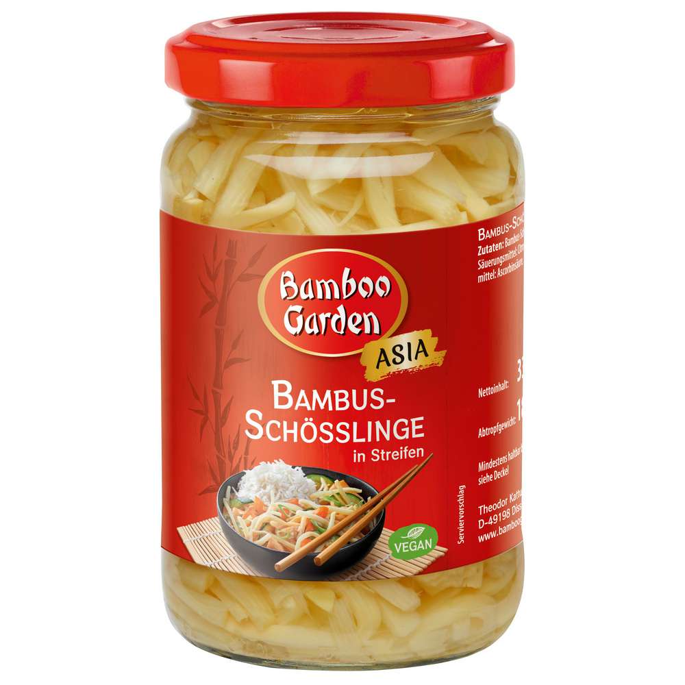 Produktabbildung Bamboo Garden Bambus-Schösslinge in Streifen