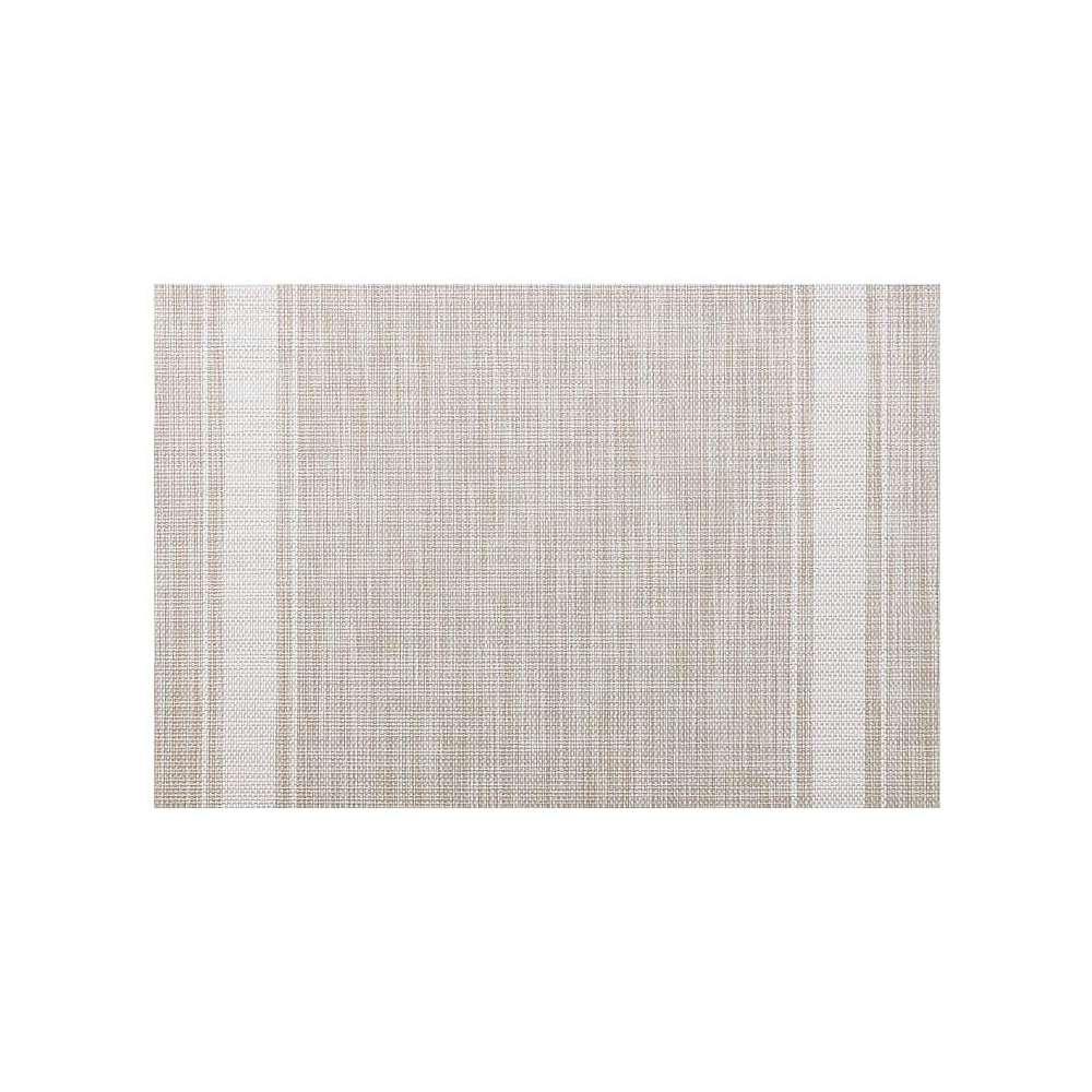 Produktabbildung keine Marke Tischset 30 x 44 cm, beige, seitliche Streifen