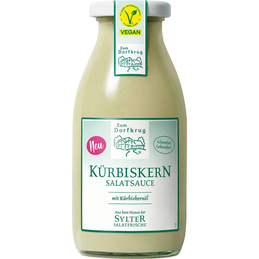 Produktabbildung Zum Dorfkrug Salatsauce, Kürbiskern