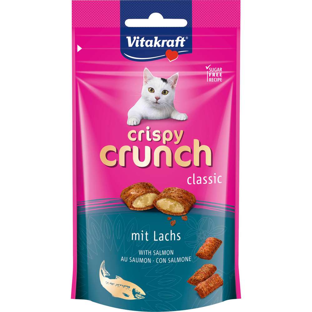 Produktabbildung Vitakraft Katzen-Snack Crispy Crunch, Lachs
