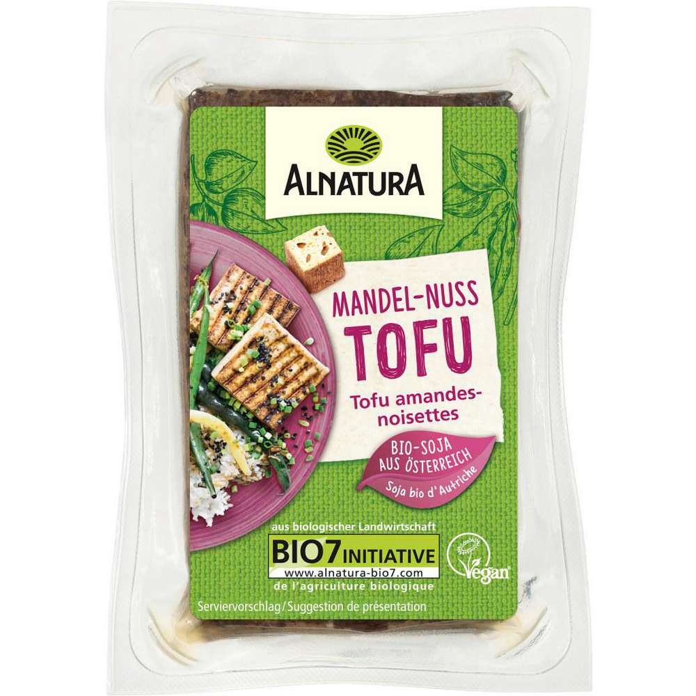 Produktabbildung Alnatura Tofu, Mandel-Nuss