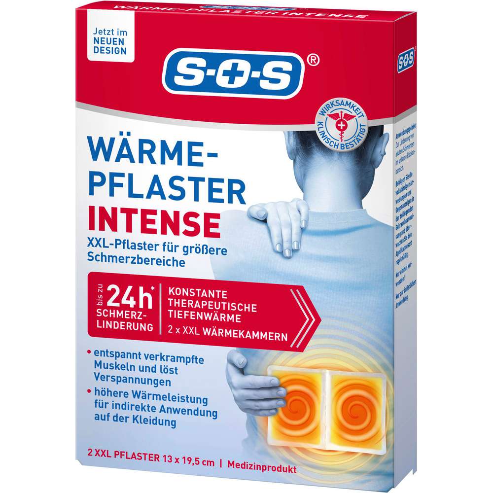 Produktabbildung SOS Wärme-Pflaster Intense,  2 Stück