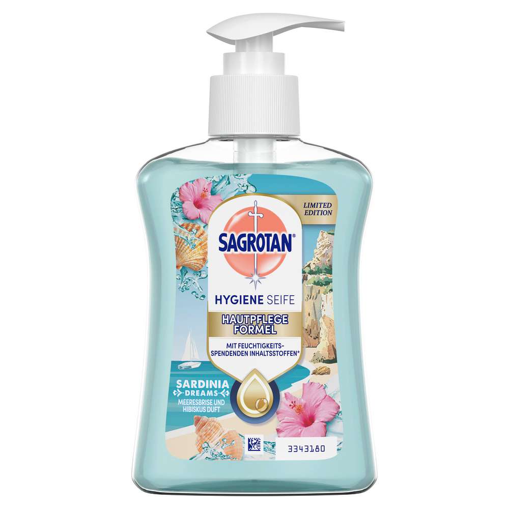 Produktabbildung Sagrotan Pumpseife Sardinia Dreams