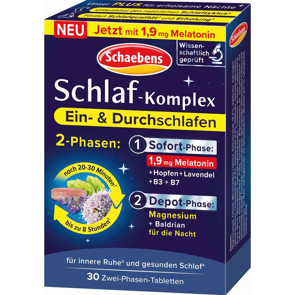 Produktabbildung Schaebens Schlaf-Komplex Tabletten