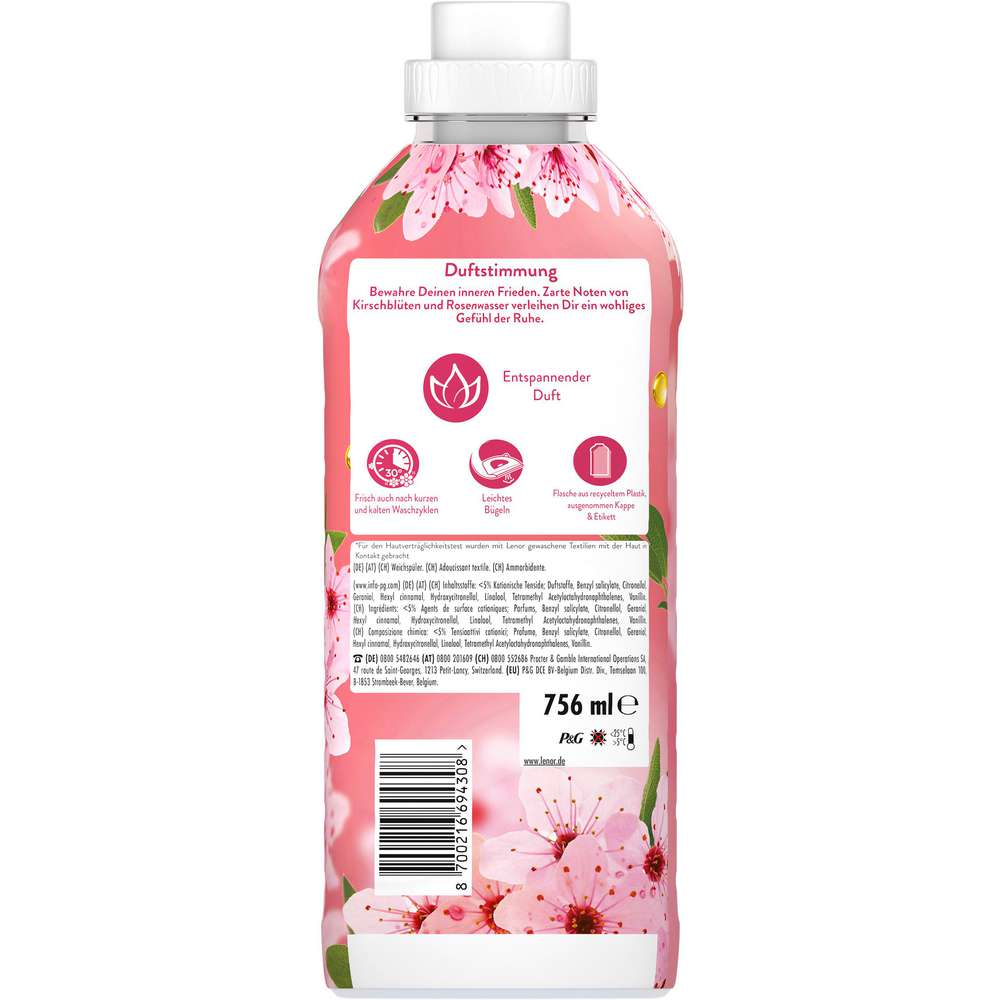 Produktabbildung Lenor Weichspüler, Kirschblüte-Edelsalbei