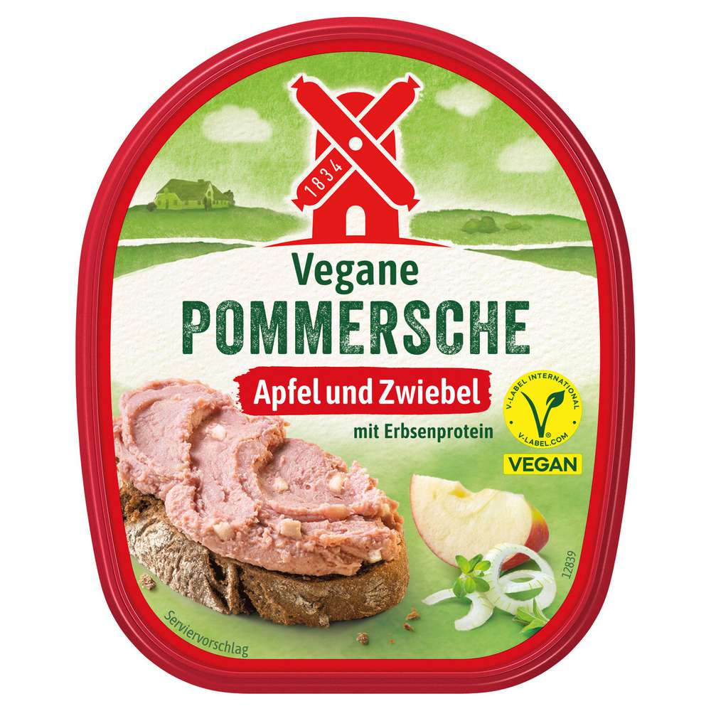 Produktabbildung Rügenwalder Mühle Vegane Pommersche, Apfel & Zwiebel
