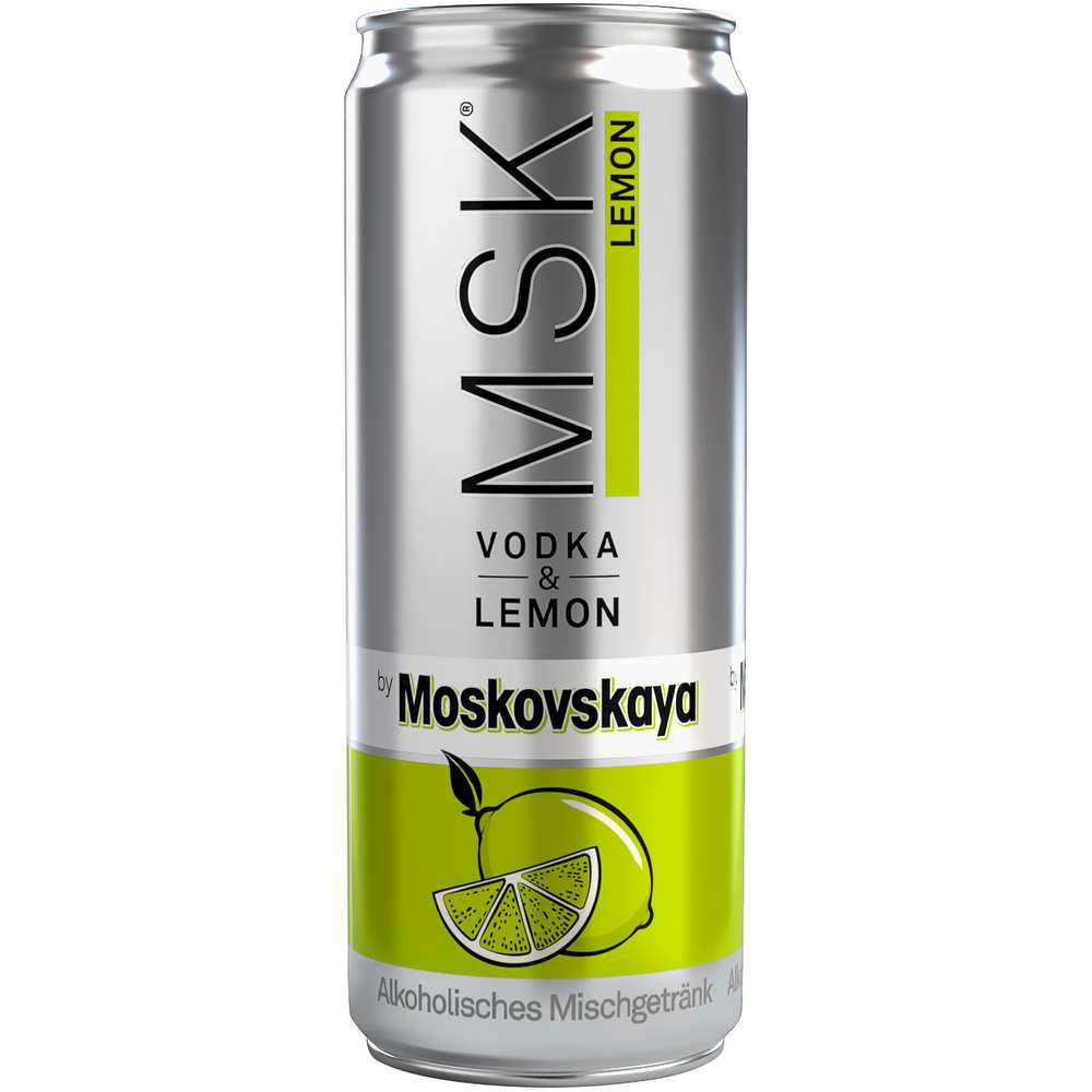 Produktabbildung Moskovskaya Vodka Mixgetränk - Vodka mit Lemon 10%