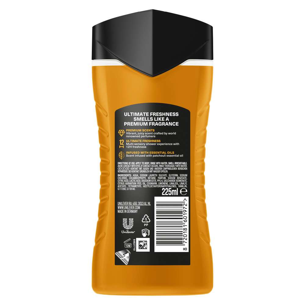 Produktabbildung Axe Duschgel FineF, Peach Infusion