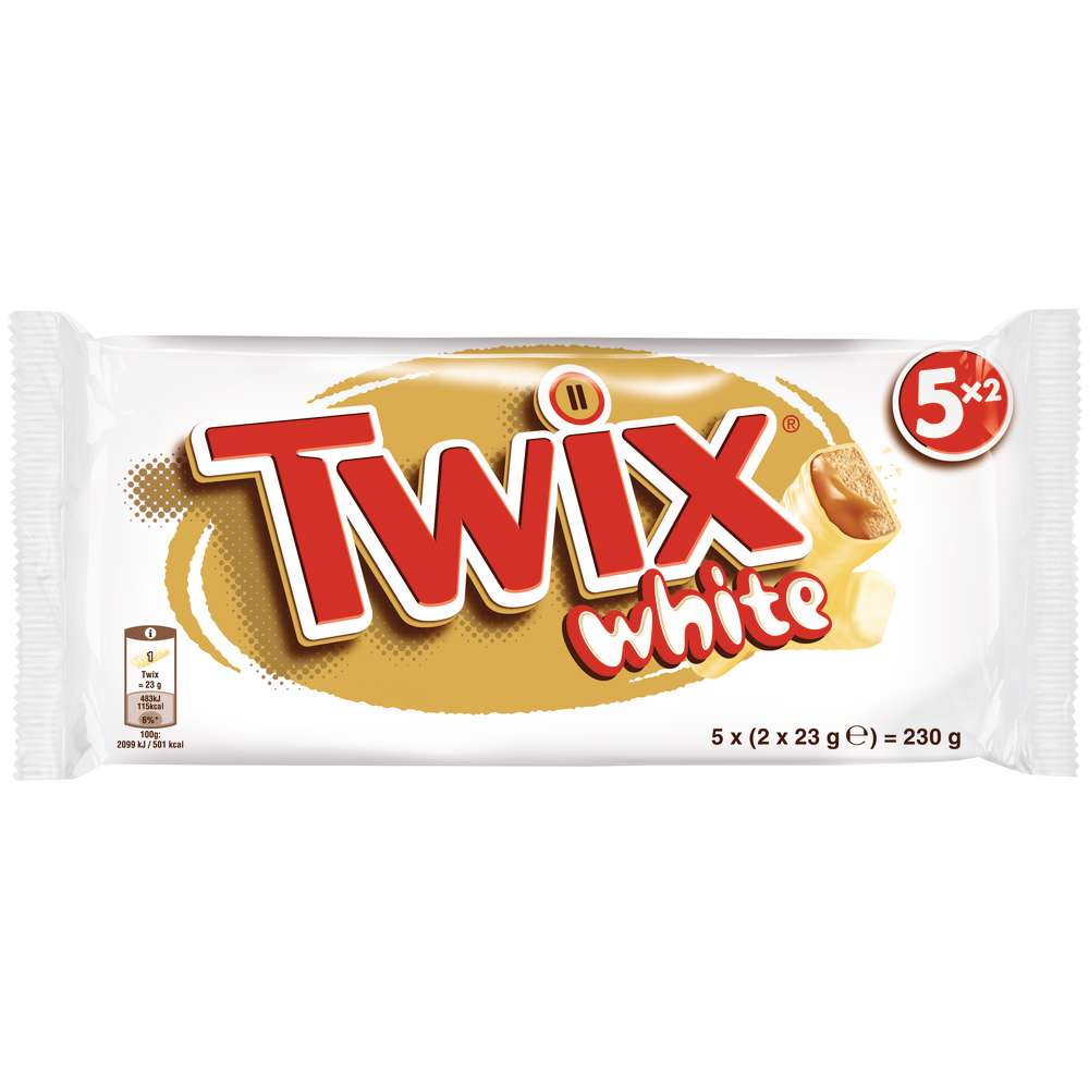 Produktabbildung Twix Schoko-Karamell-Riegel, White
