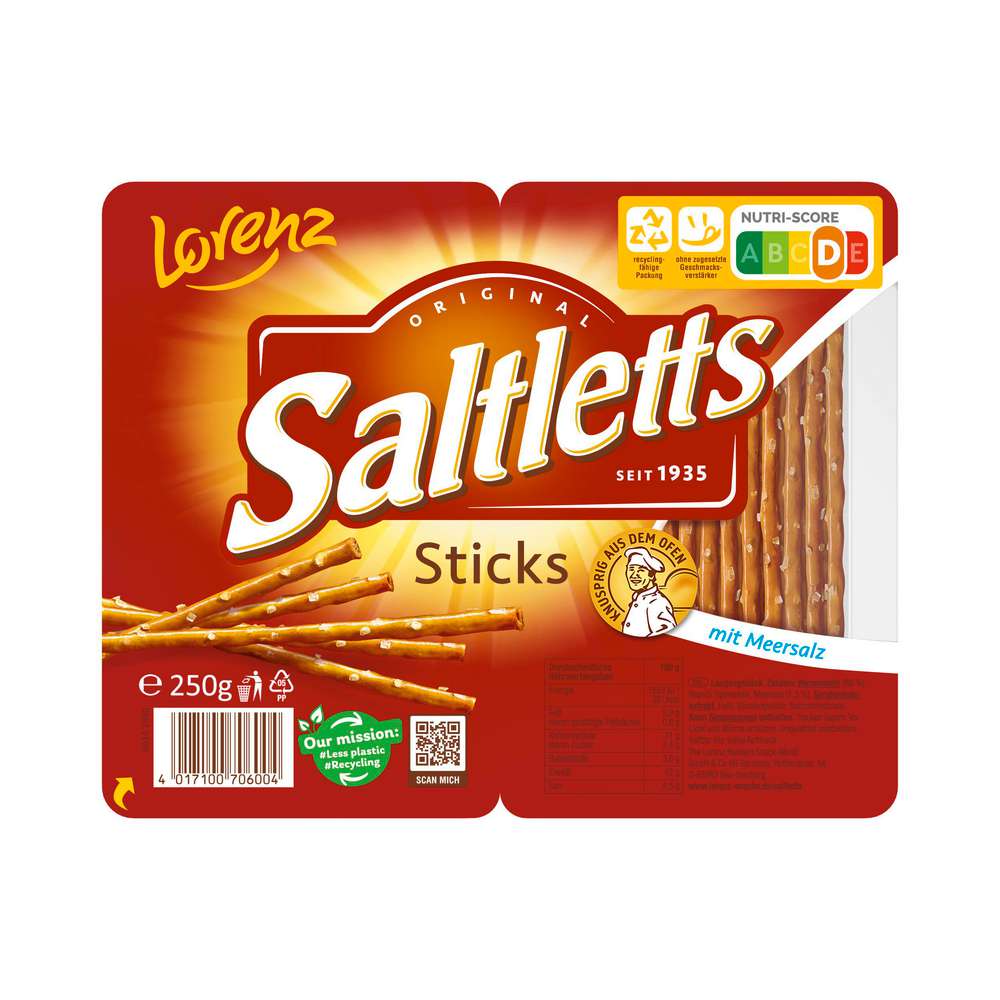 Produktabbildung Saltletts Salzstangen, Classic