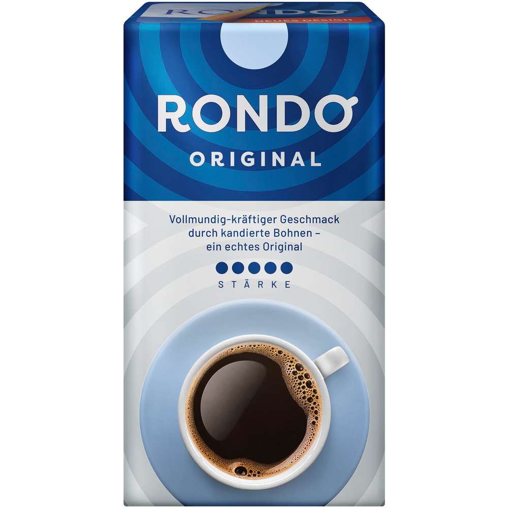 Produktabbildung Rondo Kaffee Original, gemahlen