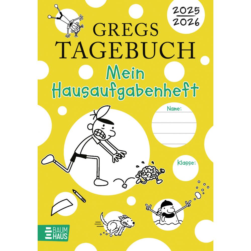 Produktabbildung keine Marke Gregs Tagebuch Mein Hausaufgabenheft 2025/2026