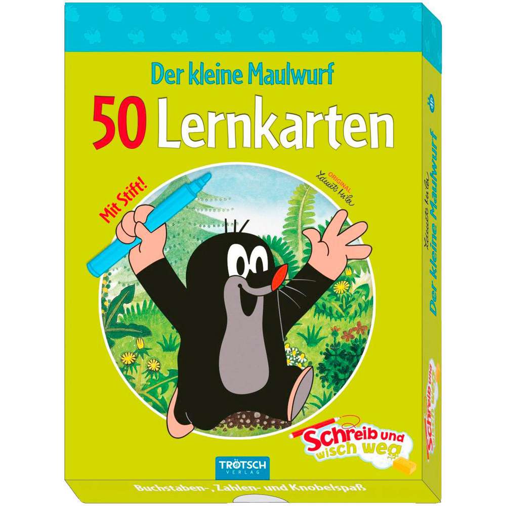Produktabbildung Trötsch Der kleine Maulwurf Lernkarten