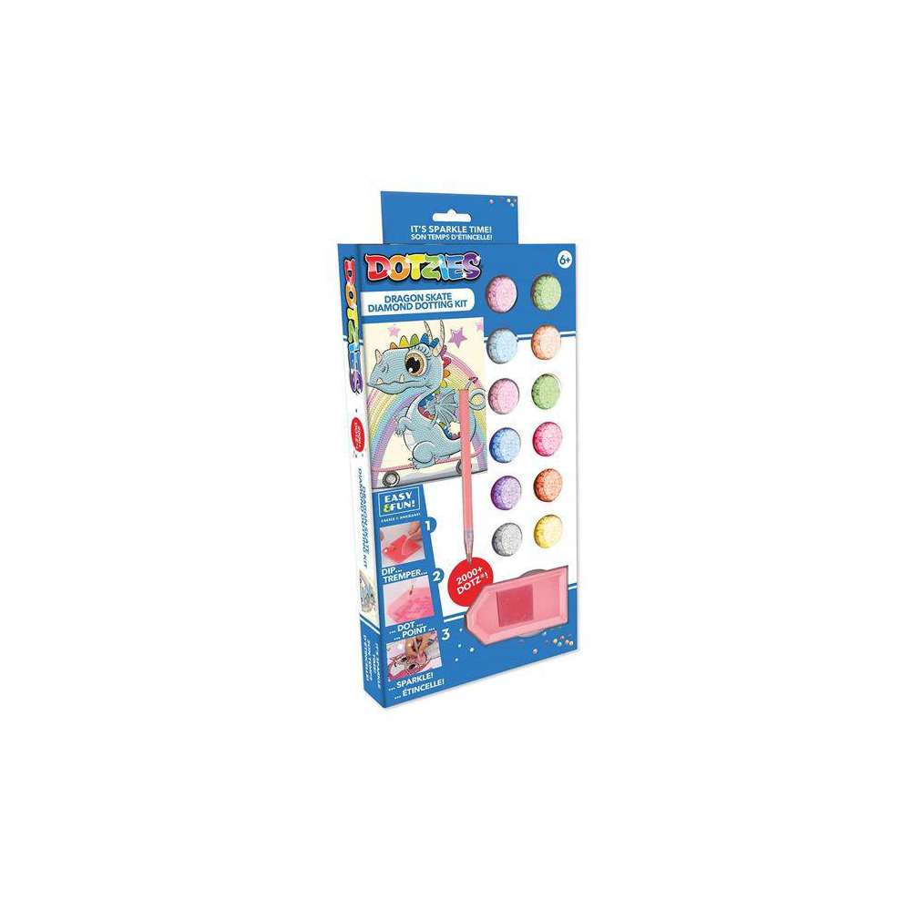 Produktabbildung Carletto Diamond Patinting Dotzies Drache auf Skate