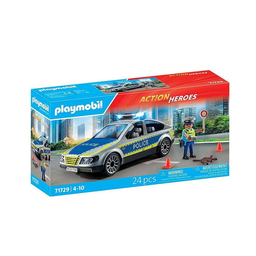 Produktabbildung Playmobil 71729 Polizei Streifenwagen