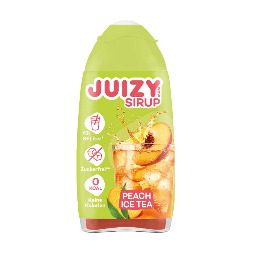 Produktabbildung Juizy Wow Sirup Peach Ice Tea