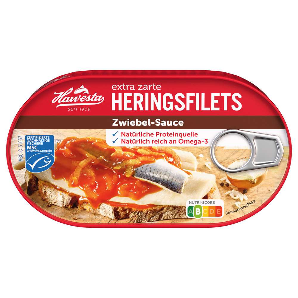 Produktabbildung Appel Heringsfilets in Zwiebel-Sauce