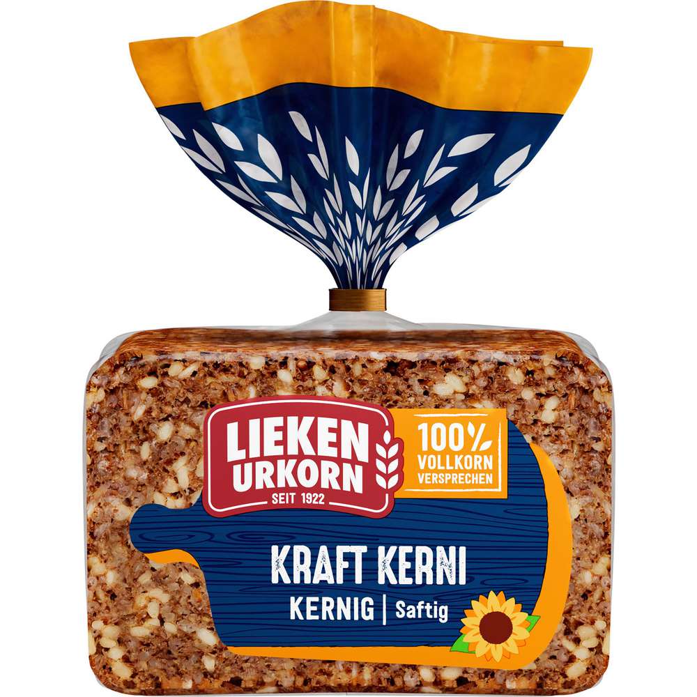 Produktabbildung Lieken Urkorn Vollkorn Brot Kraftkerni