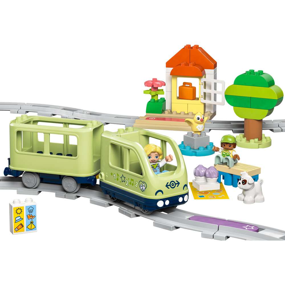 Produktabbildung Lego LEGO DUPLO Town Interaktive Abenteuer-Eisenbahn 10427