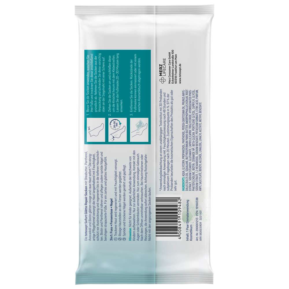 Produktabbildung tetesept Repair Socken Sofort Glätte