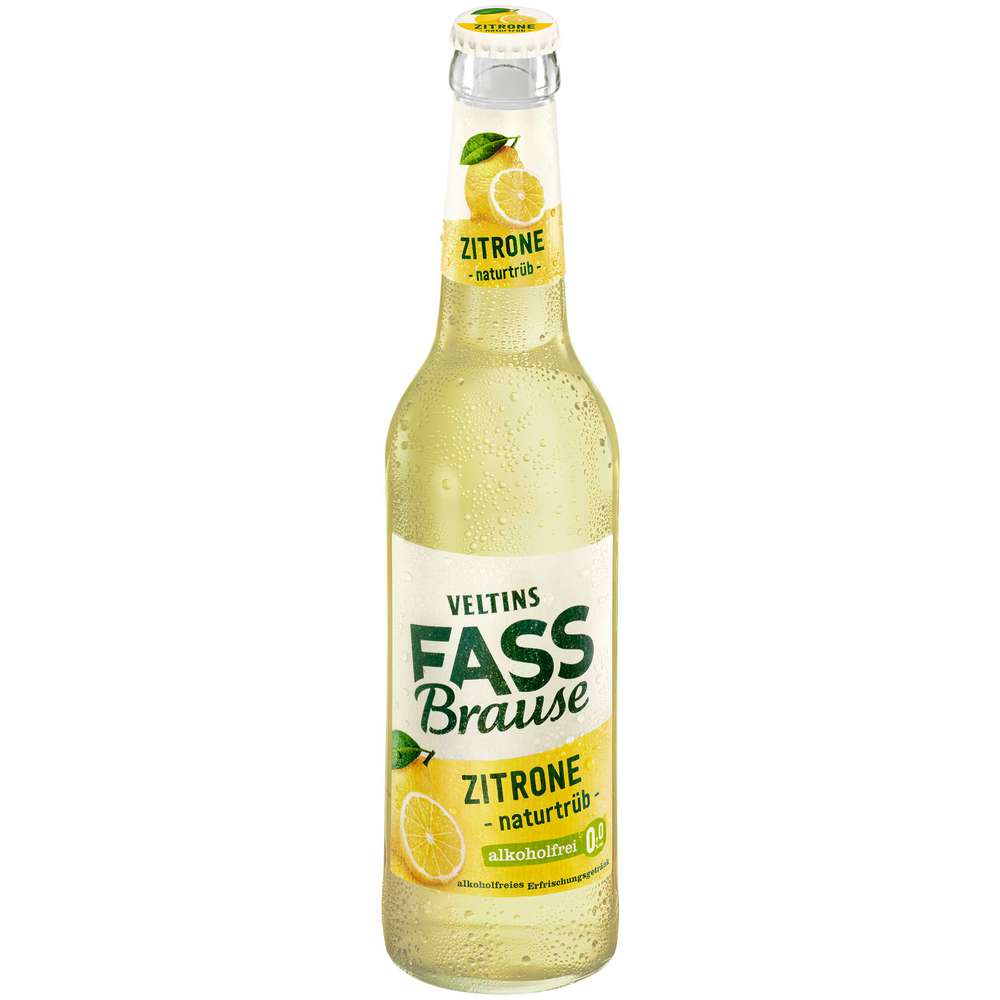 Produktabbildung Veltins Fassbrause, Zitrone