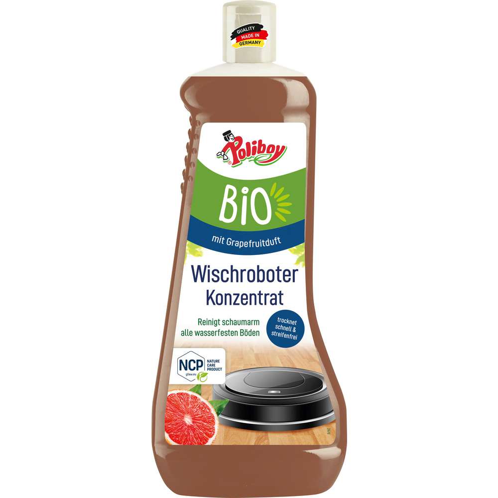 Produktabbildung Poliboy Bio Wischroboter Konzentrat, Grapefruit