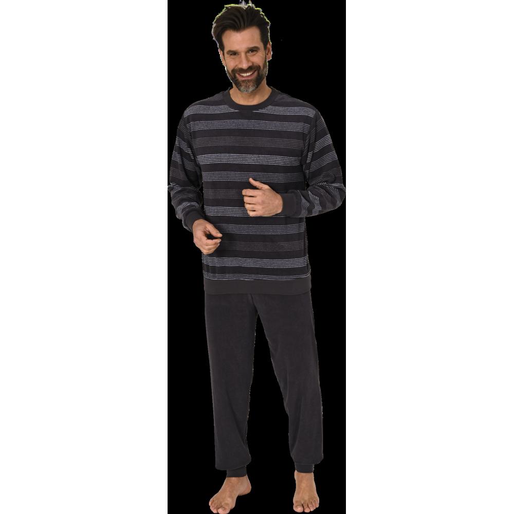 Produktabbildung keine Marke Damen- oder HerrenKuschelfrottee-Schlafanzug, je Set