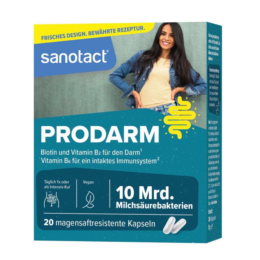 Produktabbildung sanotact Pro Darm Kapseln