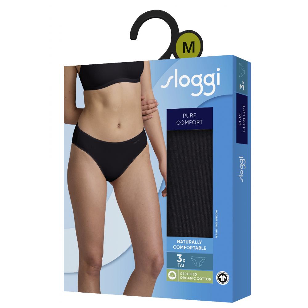 Produktabbildung keine Marke Damen-Maxi-, -Midi- oder -Taillenslips, je 3er-Pack