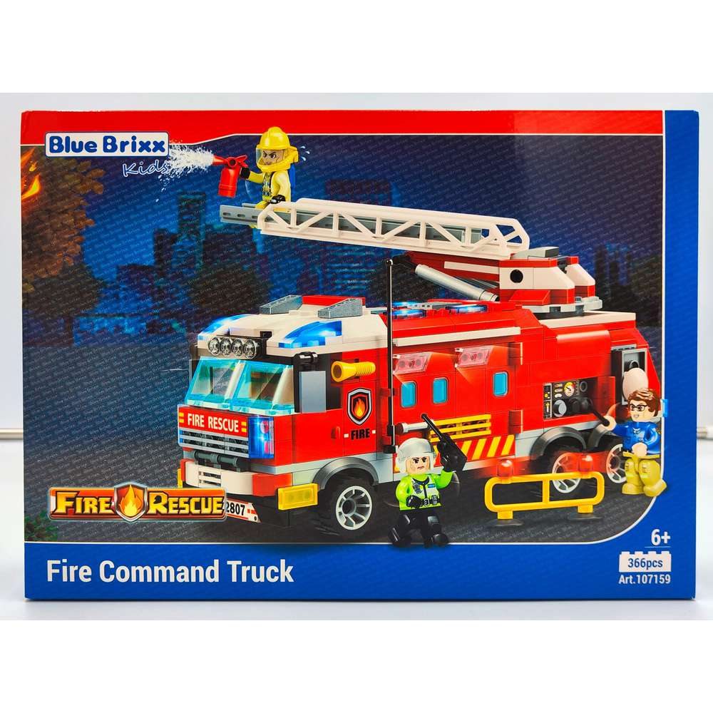 Produktabbildung Blue Brixx Bausteine, Feuerwehrwagen 