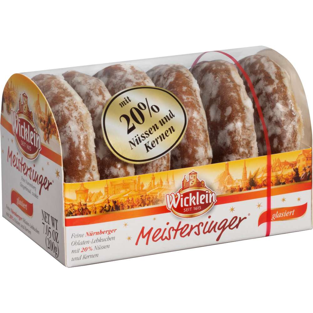 Produktabbildung Wicklein Meistersinger Lebkuchen, glasiert