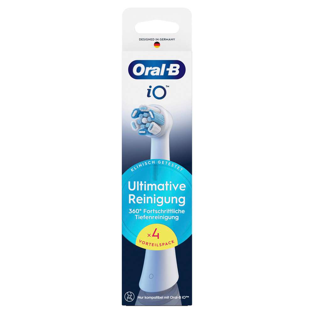 Produktabbildung Oral-B Ersatz Zahnbürstenkopf iO Ultimative Reinigung, weiss