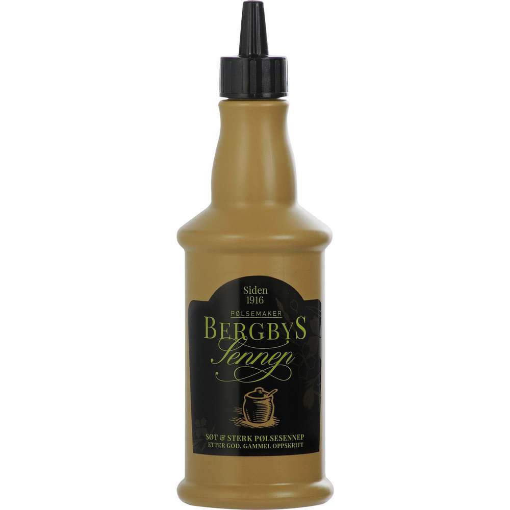 Produktabbildung Bergbys Senf Süß und Stark