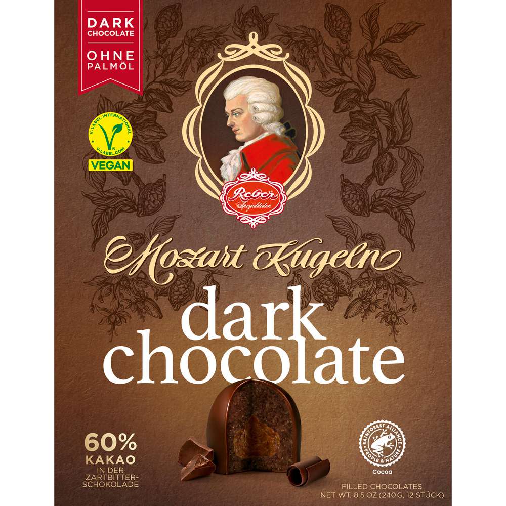 Produktabbildung Reber Mozart Kugeln, Dark Chocolate
