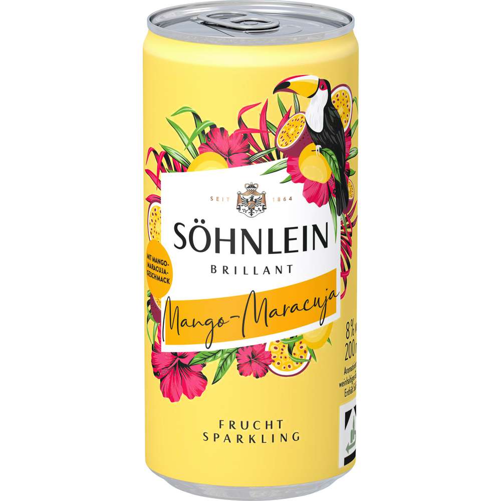 Produktabbildung Söhnlein Brillant Mango Maracuja, 8 %