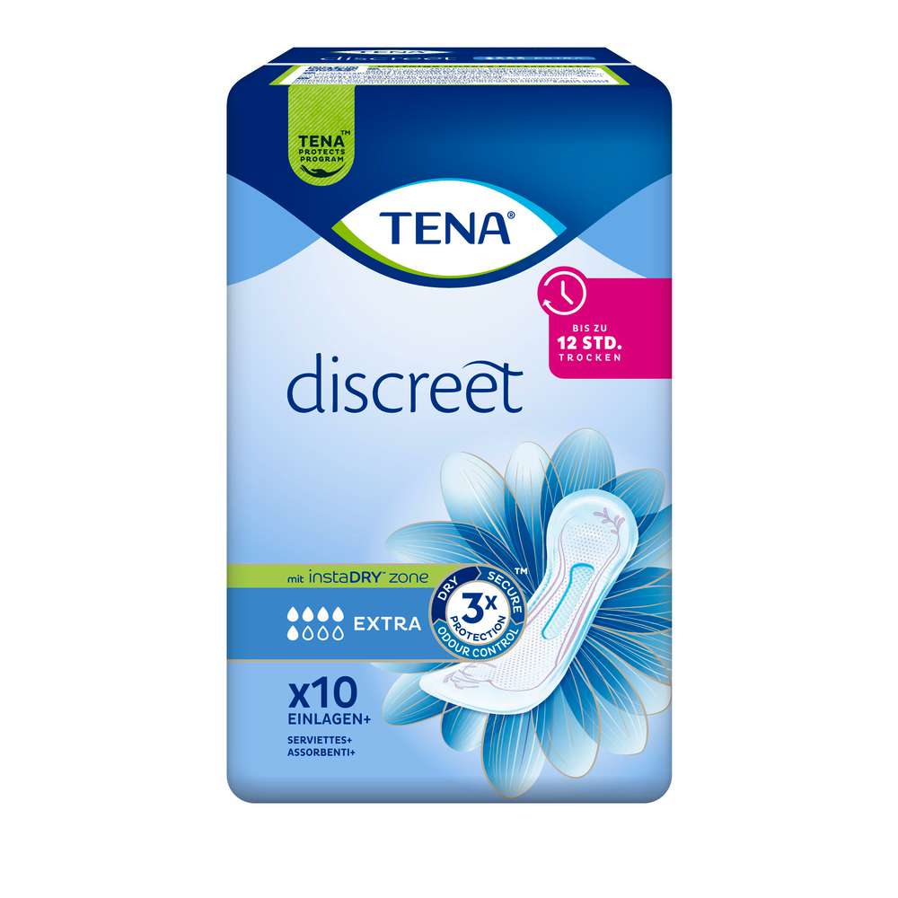 Produktabbildung Tena Discreet Einlagen, Extra, 10er